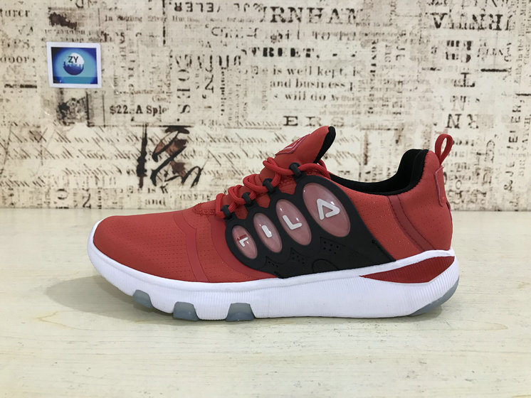 FILA 2018 New Men Women Casual Shoes Red Black